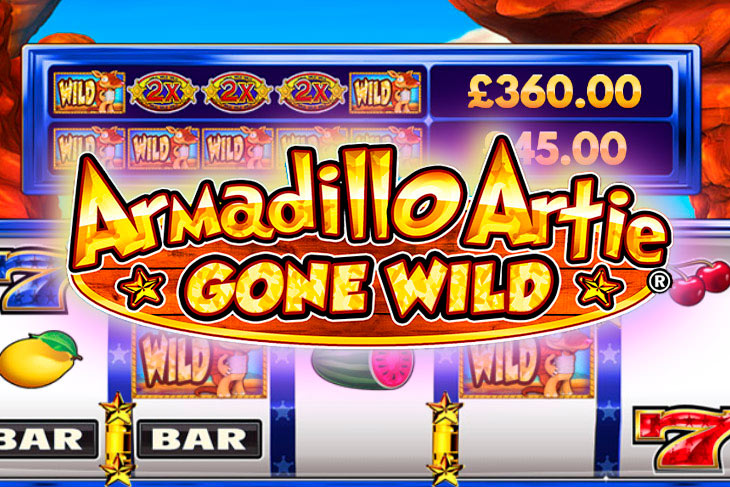 Armadillo Artie Gone Wild - DWG slot at Pan Kasyno Polska Casino