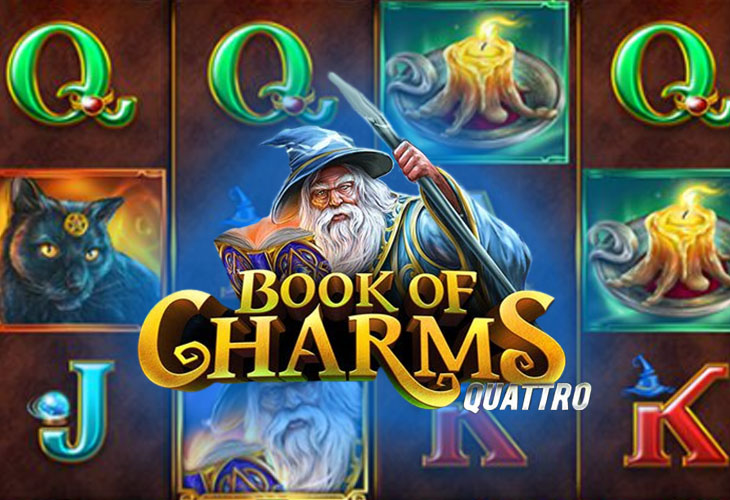 Book of Charms Quattro - Stakelogic slot at Pan Kasyno Polska Casino
