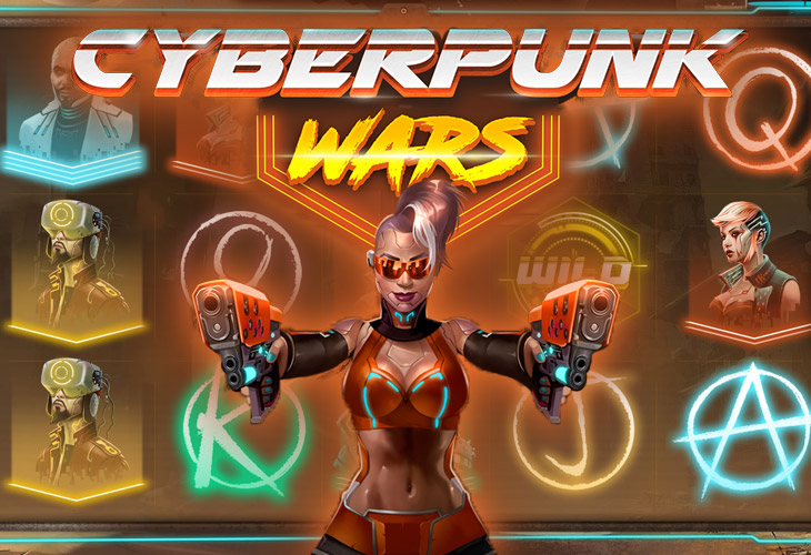 Cyberpunk Wars - Woohoo slot at Pan Kasyno Polska Casino