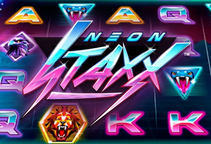 Neon Staxx - NetEnt slot at Pan Kasyno Polska Casino