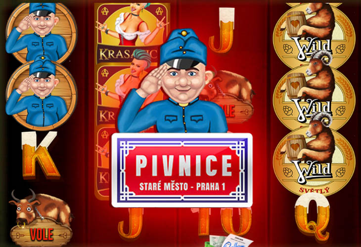 Pivnice - 5MEN slot at Pan Kasyno Polska Casino