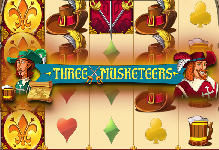 Three Musketeers - Red Tiger Gaming slot at Pan Kasyno Polska Casino